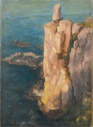 1990, 33 x 45 cm., Olje på lerret
