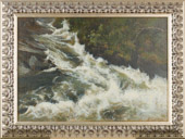 Ca. 1989, 38 x 27 cm, Olje på lerret
