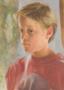 Ca. 1993, 34 x 46 cm., Olje på lerret, usignert